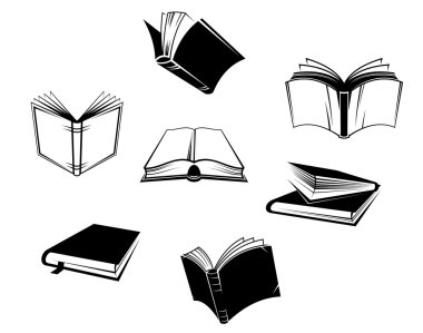 kitap simgeleri ve simge