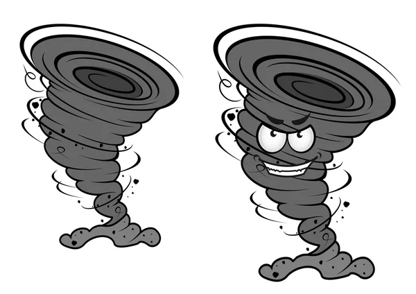 Gefahr Tornado-Katastrophe — Stockvektor