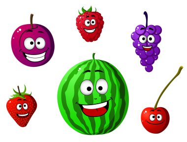 Appetizing berries set