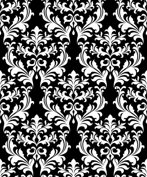 Damask seamless pattern background — Stock Vector