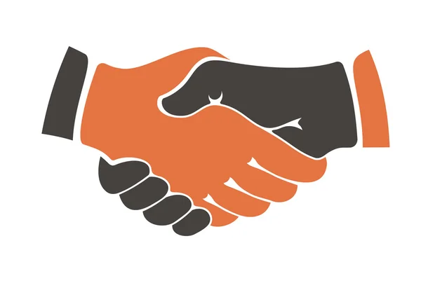 Shaking hands between cultural communities Royalty Free Stock Illustrations