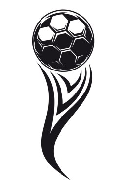 bir futbol topu ot futbol oyuncu
