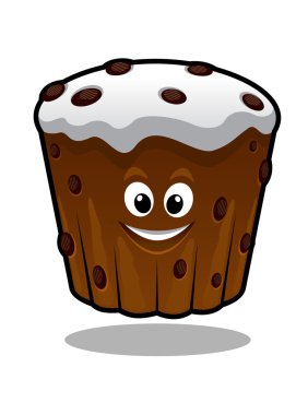 karikatür cupcake