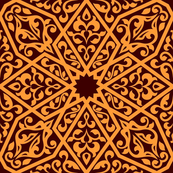 Arabian seamless tile pattern — Stock Vector