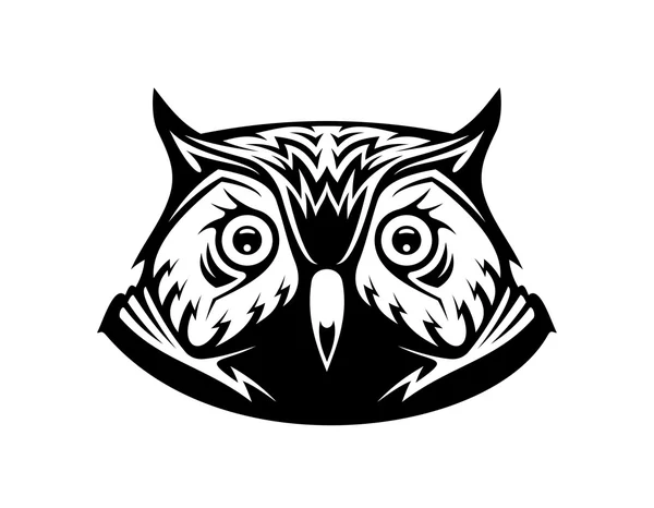 Moudrá stará sova — Stockový vektor