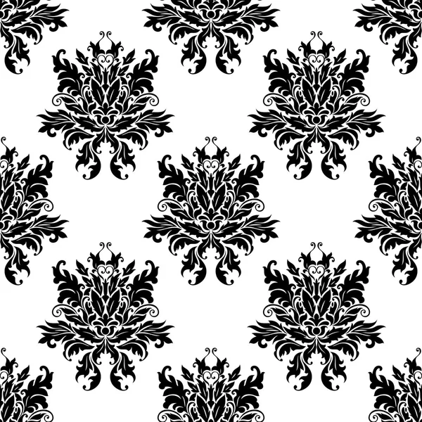 Sierlijke floral arabesque ontwerp — Stockvector