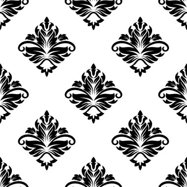 geometrik Arabesk desen çiçek motifi