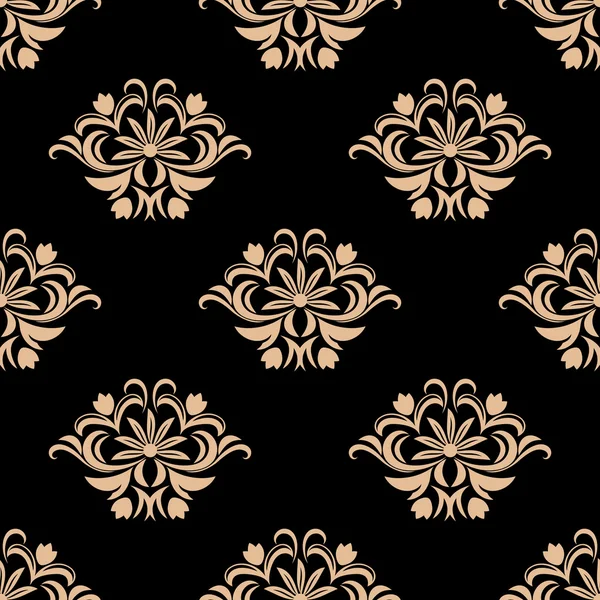 Vintage seamless pattern background — стоковый вектор