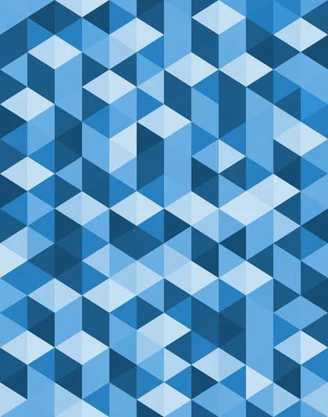 Geometrische Hintergrundgestaltung von Dreiecken — Stockvektor