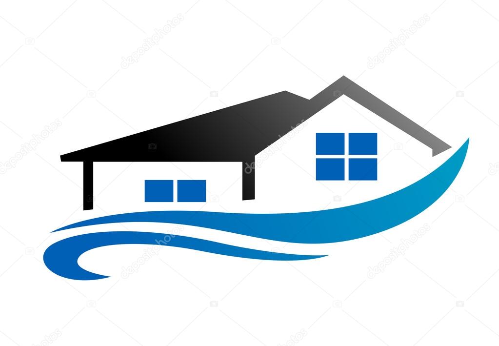 Símbolo imóveis — Vetor de Stock © Seamartini #41460973