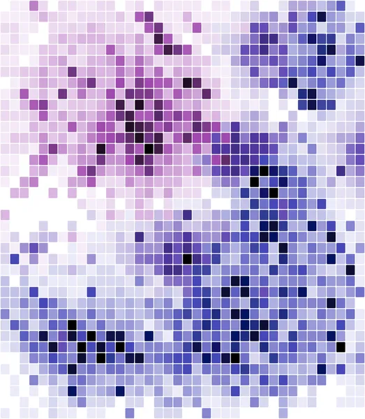 Modèle abstrait de mosaïque de fond — Image vectorielle