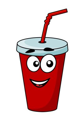 karikatür paket servisi olan restoran soda içecek