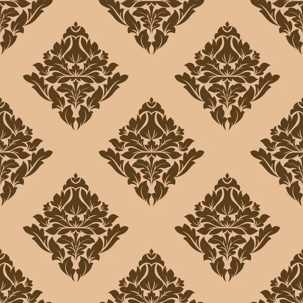 Floral motif arabesque pattern — Stock Vector