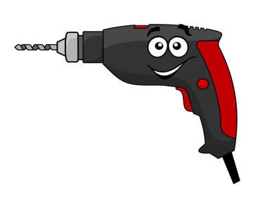 karikatür matkap aracı