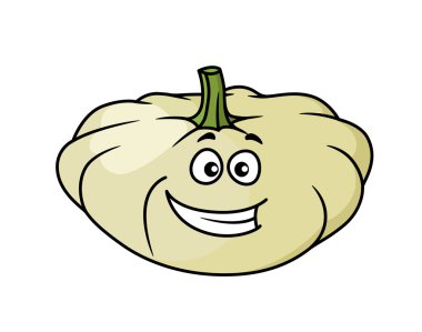 mutlu karikatür kabak