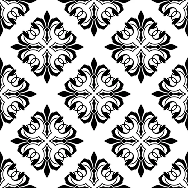 Ornamental arabesco sin costura — Vector de stock