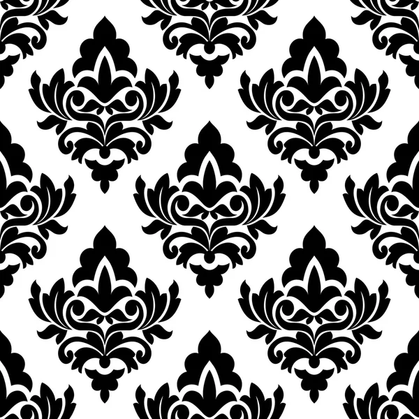 Bold damask style seamless pattern — Stock Vector