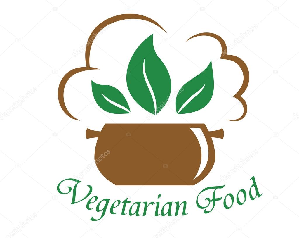 Vegetarian food icon