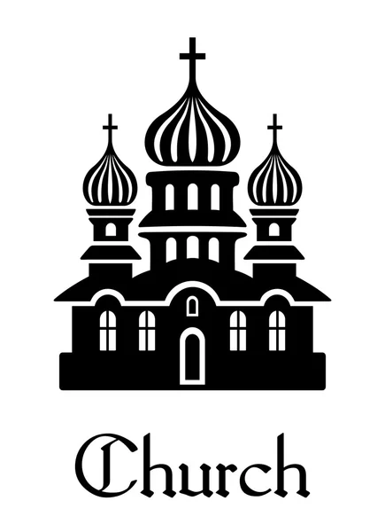 Icono de la Iglesia — Vector de stock