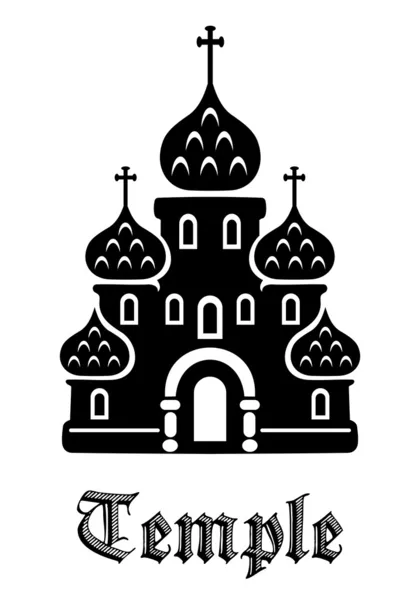 Icono del templo — Archivo Imágenes Vectoriales