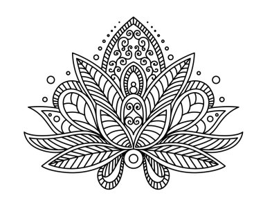 Persli ya da Türk desenli çiçek