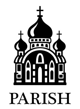 Bucak kilise illüstrasyon