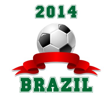 2014 Brezilya futbol amblemi