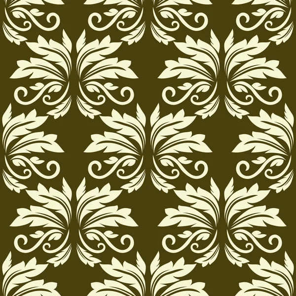 Floral naadloze arabesque patroon — Stockvector