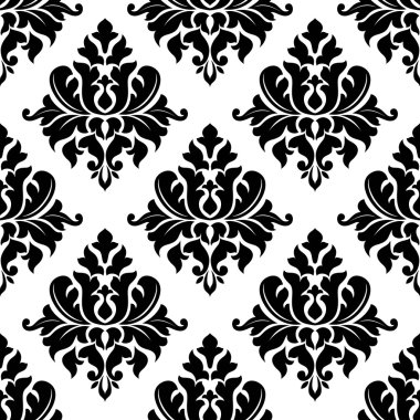 Damask Çiçeksiz desen