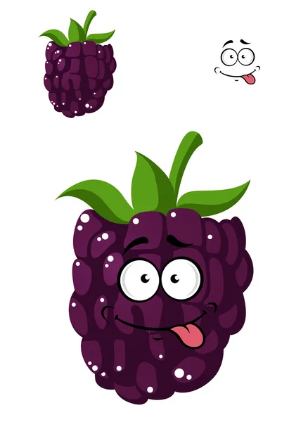 Heerlijke rijp blackberry — Stockvector