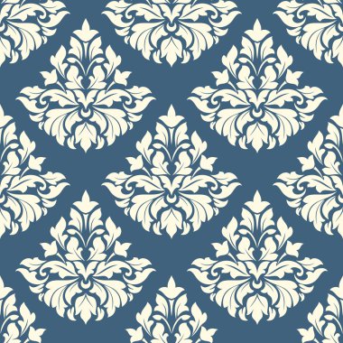 Damask Çiçeksiz desen