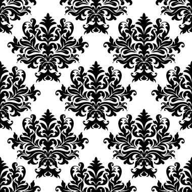 Damask Çiçeksiz desen