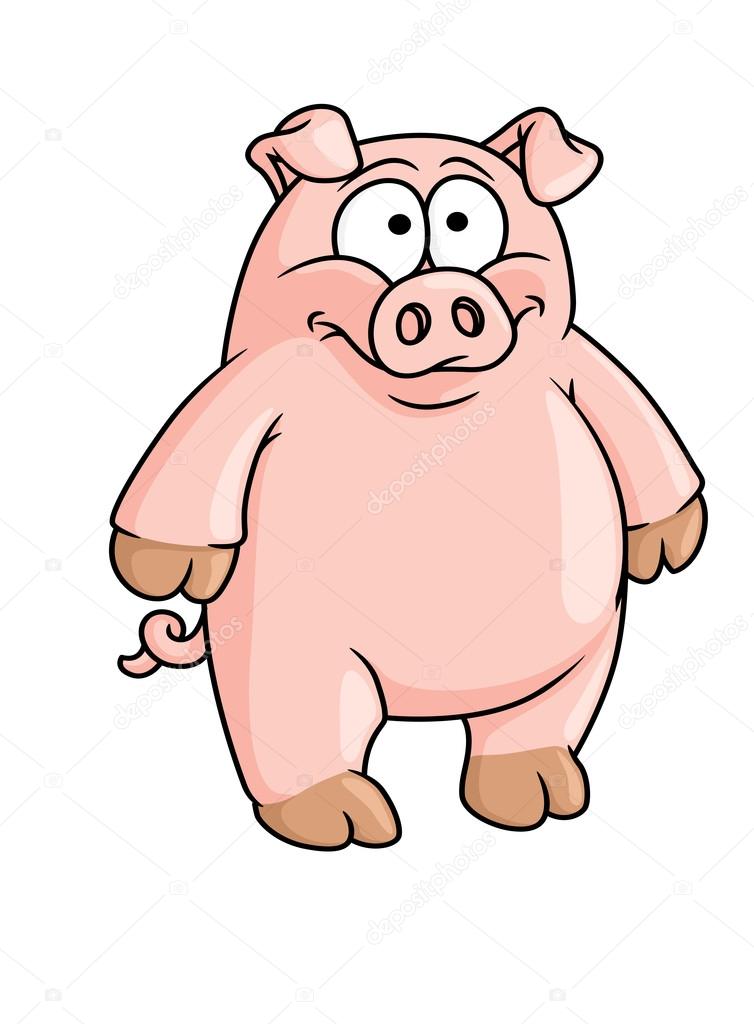 Cerdo de dibujos animados cómicos imágenes de stock de arte vectorial | Depositphotos Cerdo de dibujos animados cómicos imágenes de stock de arte vectorial | Depositphotos