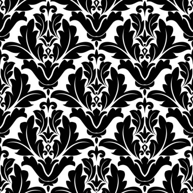 Damask Çiçeksiz desen