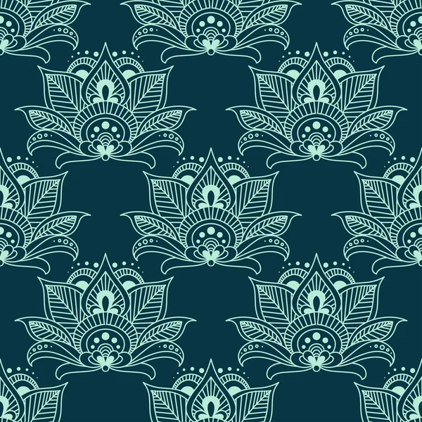 Floral naadloze arabesque patroon — Stockvector