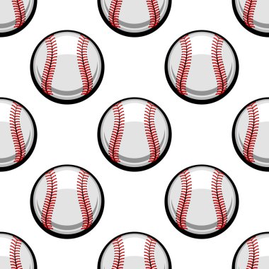 Beyzbol topları seamless modeli