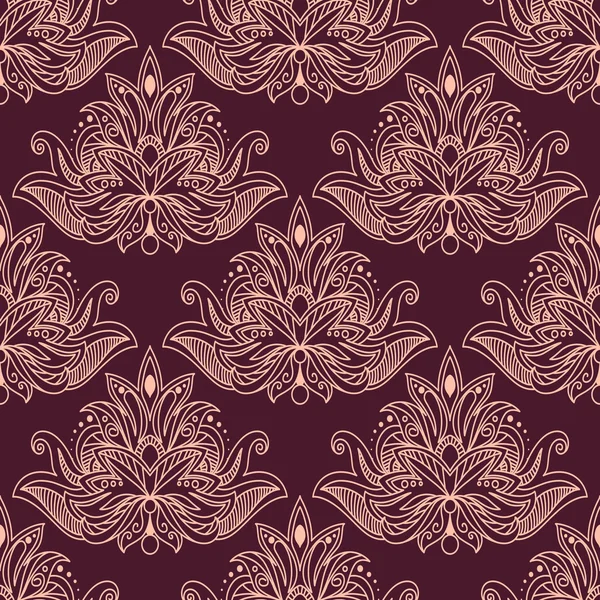 Persian seamless floral pattern — Stock Vector