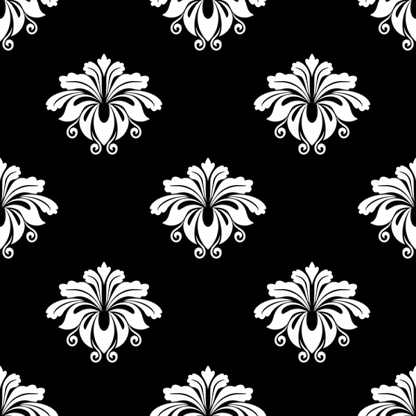 Paisley padrão floral sem costura — Vetor de Stock