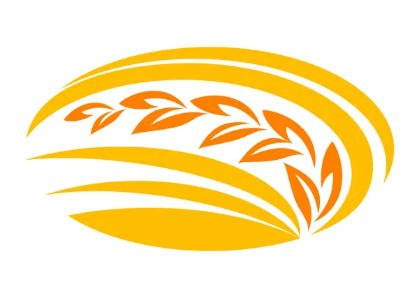 Simbolo dei cereali di frumento — Vettoriale Stock