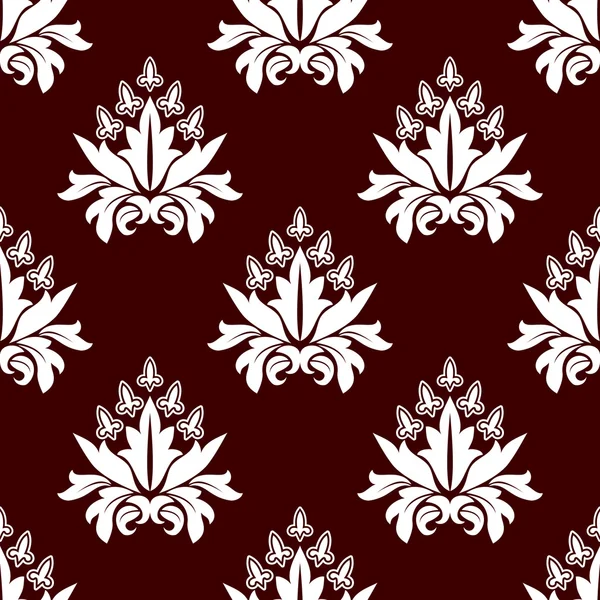 Paisley patrón floral sin costuras — Archivo Imágenes Vectoriales