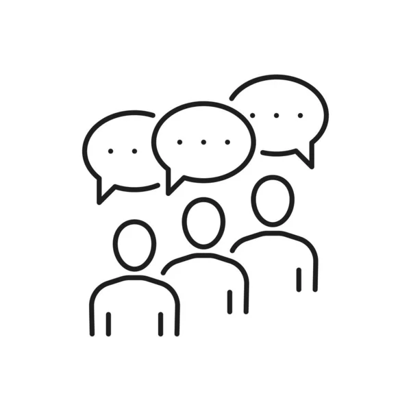 Geschäftsleute Kommunizieren Schreiben Textnachrichten Messenger Icons Vektor Dialog Diskussion Partnerschaft — Stockvektor