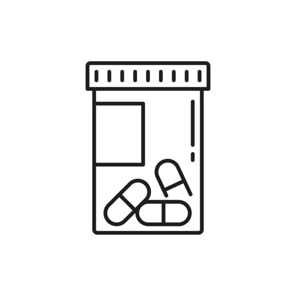 Suplemento Embalaje Cápsula Pastillas Para Mantener Equilibrio Saludable Bacterias Intestinales — Vector de stock