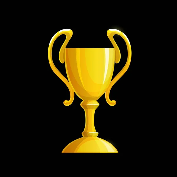 Winner Golden Cup Game Interface Icon Sport Competition Game Championship — ストックベクタ