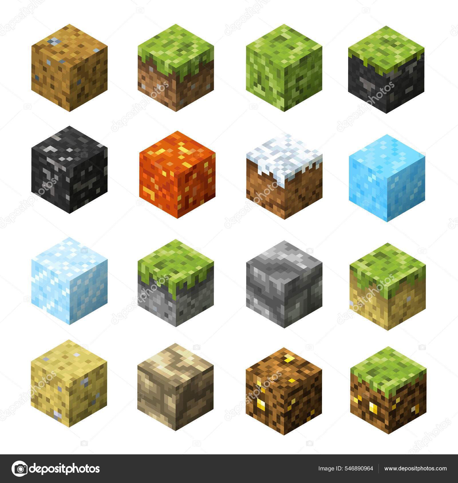 Pacote de Texturas de Desenhos do Minecraft