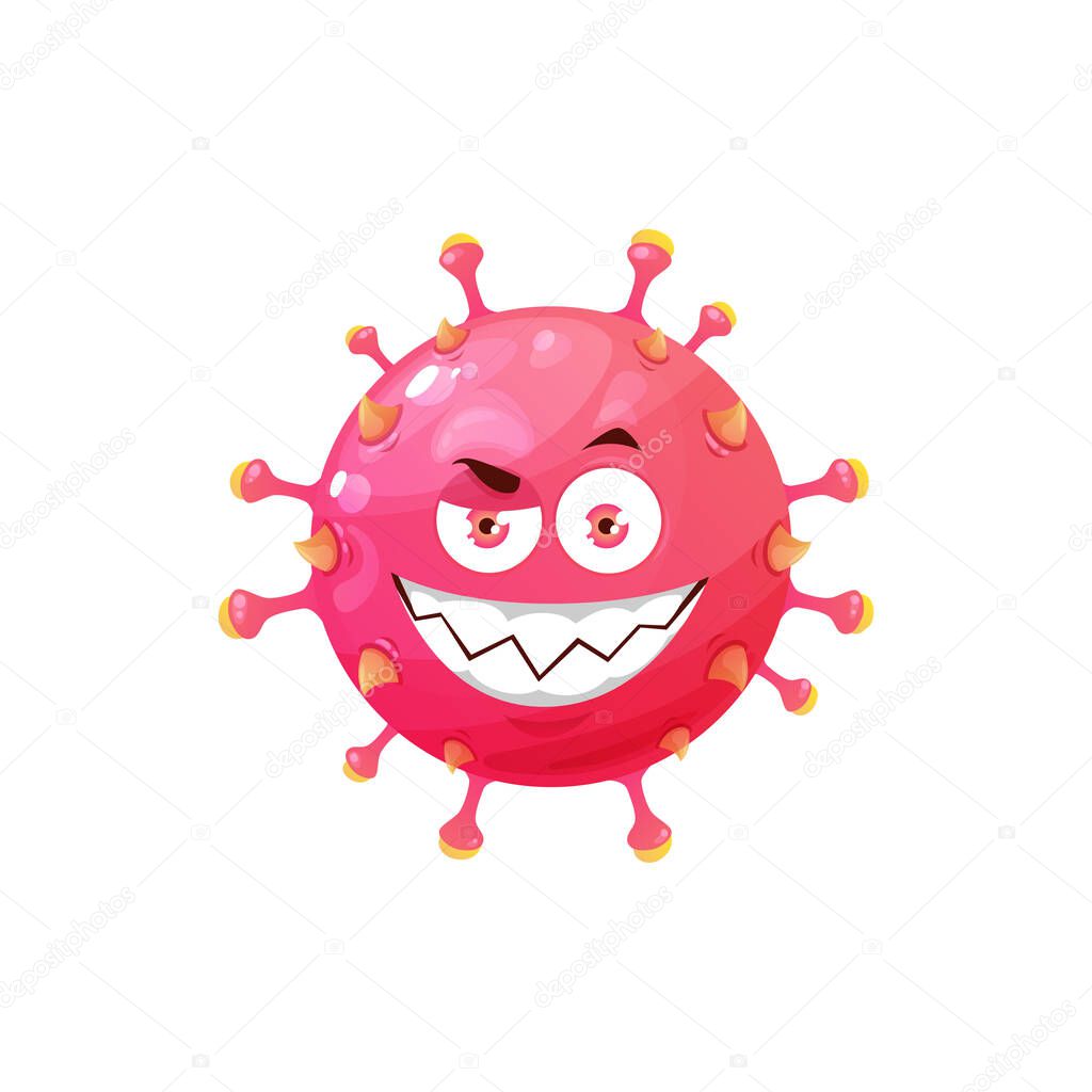 Vettoriale stockCartoon Virus Cell Vector Icon Batteri Divertenti Carattere  Germe Con di ©VectorTradition #566294362, image size:1024x1024