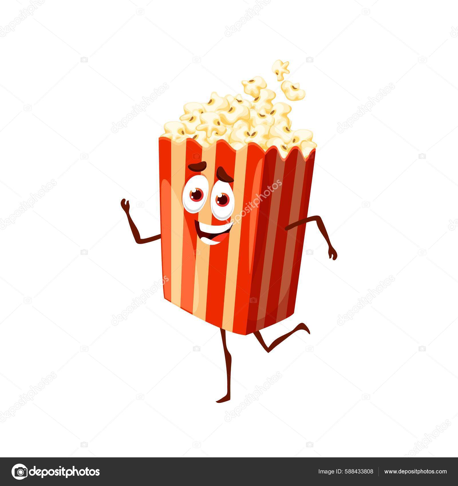 Cartoon Popcorn Box Character Funny Vector Pop Corn Bucket Cute Stock Vector Image by ©Seamartini #588433808 Cartoon Popcorn Box Character Funny Vector Pop Corn Bucket Cute Stock Vector Image by ©Seamartini #588433808