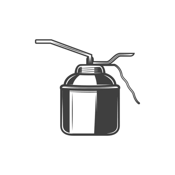 Motor Oil Can Oiler Icon Vector Isolated Automobile Engine Oiler — 스톡 벡터