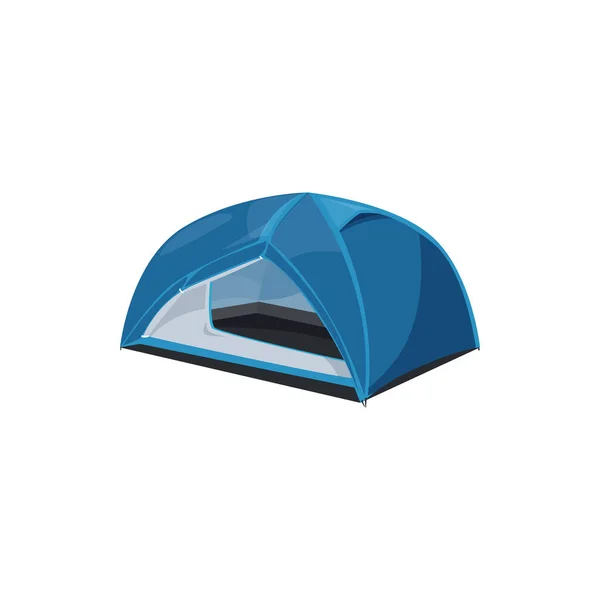 Tent Camping Campsite Tourist Travel Equipment Vector Mountaineering Shelter Hiking — Wektor stockowy