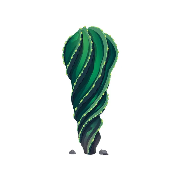 Ferocactus Large Barrel Shaped Cacti Large Spines Grown Mexican Dessert — Διανυσματικό Αρχείο