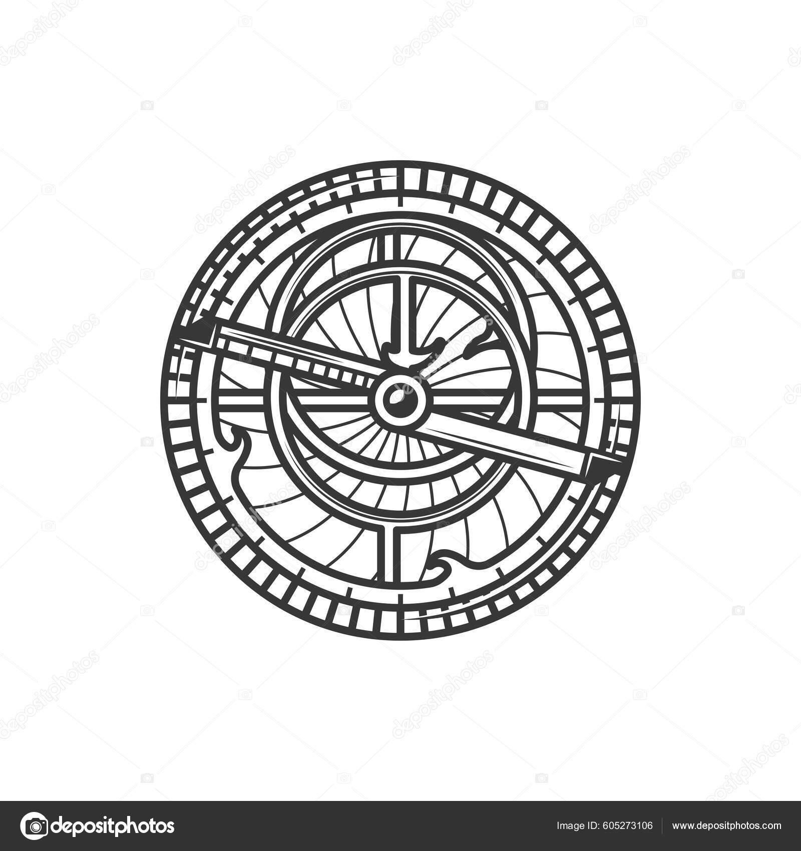 Spain Culture Symbol Marine Compass Spanish Seafaring Ship Sailing